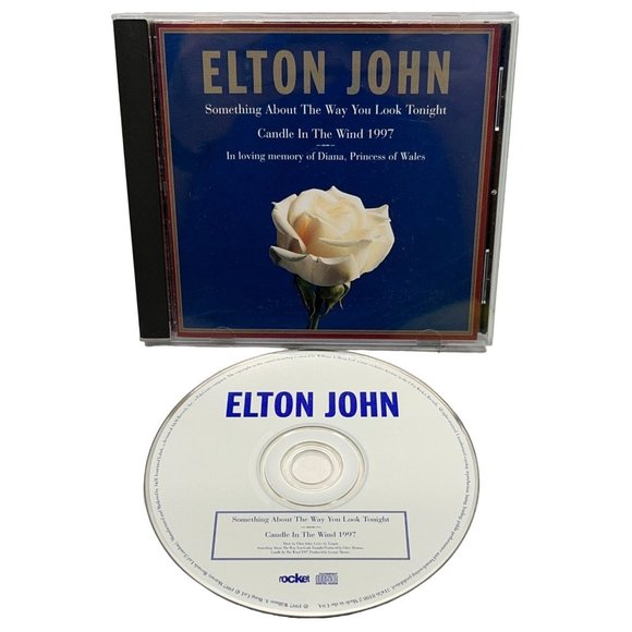 Elton John Something About the Way You Look Tonight CD 1997 Candle in the Wind - Picture 1 of 6
